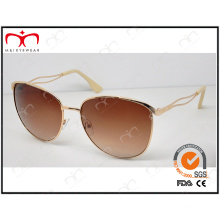 Fashionable Hot Selling UV400 Protection Metal Sunglasses (KM14256)